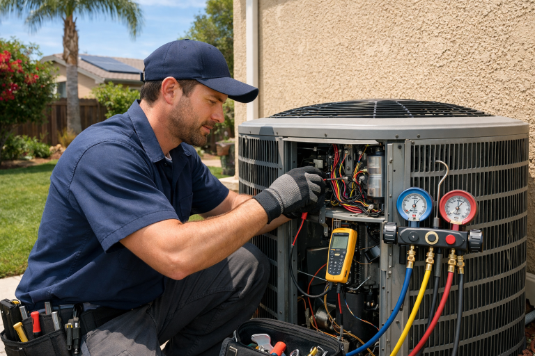 How Often Should You Service Your HVAC System in Tracy, CA? A Seasonal Maintenance Guide for Homeowners - AC Services Elite LLC - Tracy, California
