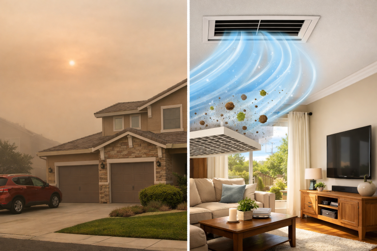 Indoor Air Quality in Tracy, CA: How Wildfire Smoke and Valley Allergens Affect Your Home - AC Services Elite LLC - Tracy, California