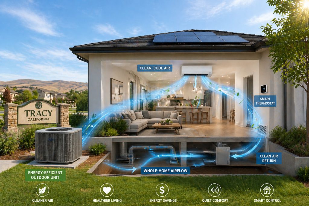 Indoor Air Quality in Tracy, CA: 7 Proven Ways to Make Your Home Healthier Year-Round - AC Services Elite LLC - Tracy, California